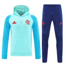 2024-25 CR Flamengo Men's Training Hooded Sweat Soccer Tracksuit