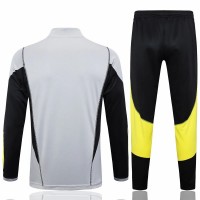 24-25 CR Flamengo Mens Gray Training Technical Tracksuit