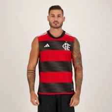 2023-24 Flamengo Mens Home Sleeveless Jersey