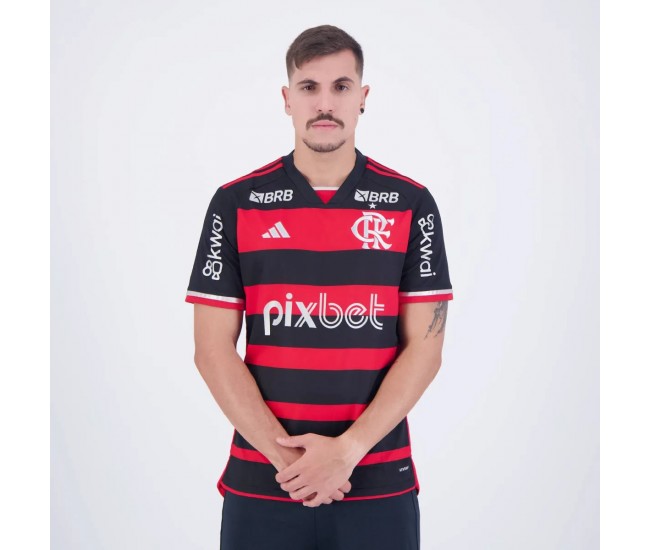 24-25 Flamengo Mens Home Sponsor Jersey