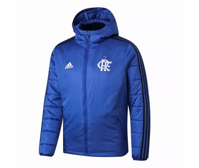 Flamengo All Weather Windrunner Football Jacket Blue 2021