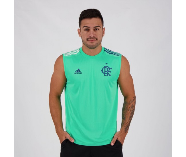 Adidas Flamengo Green 2020 Training Sleeveless Shirt