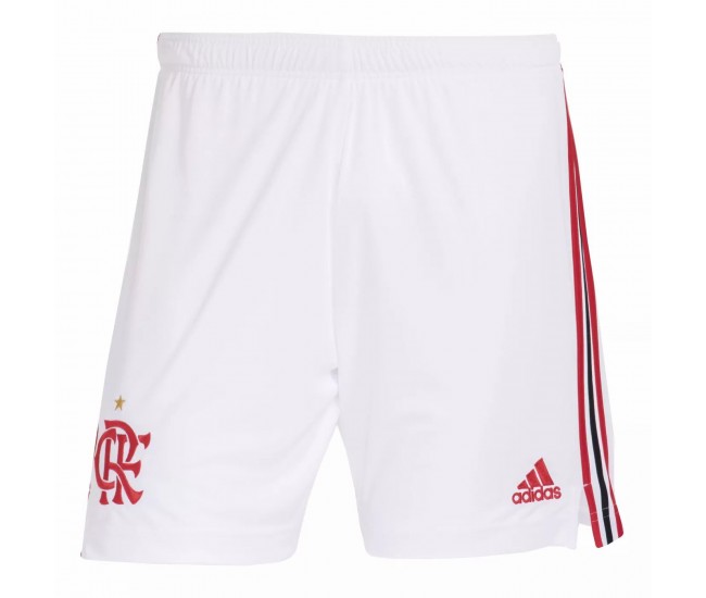 Adidas Flamengo Home Football Shorts Mens 2021 2022