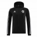 23-24 Flamengo Mens Windrunner Full Zip Hooded Jacket Black