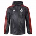 Flamengo Windbreaker Football Jacket Black 2021 2022