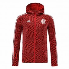 Flamengo Windbreaker Football Jacket Red 2021 2022