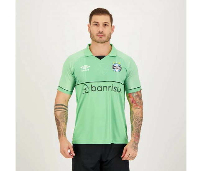 2023-24 Umbro Gremio Mens Green Goalkeeper Jersey