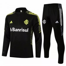 2021 Internacional Adidas Technical Soccer Tracksuit Black