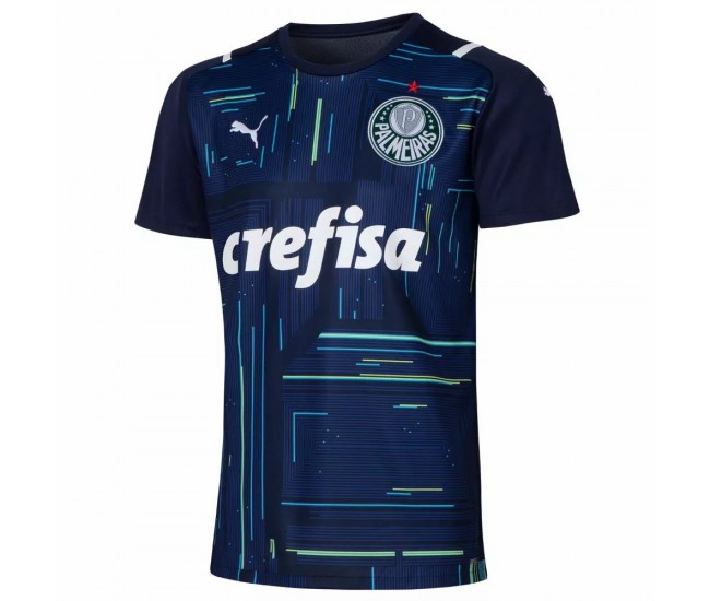 Palmeiras Goalkeeper Shirt Navy 2021 2022