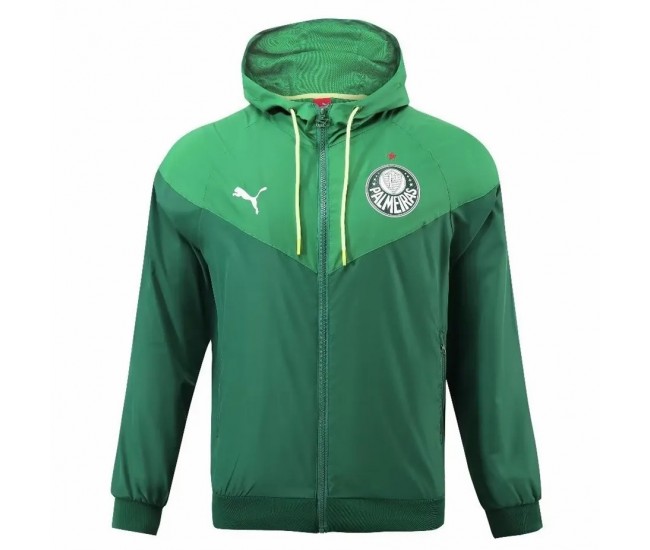 23-24 Palmeiras Mens Windrunner Full Zip Hooded Jacket