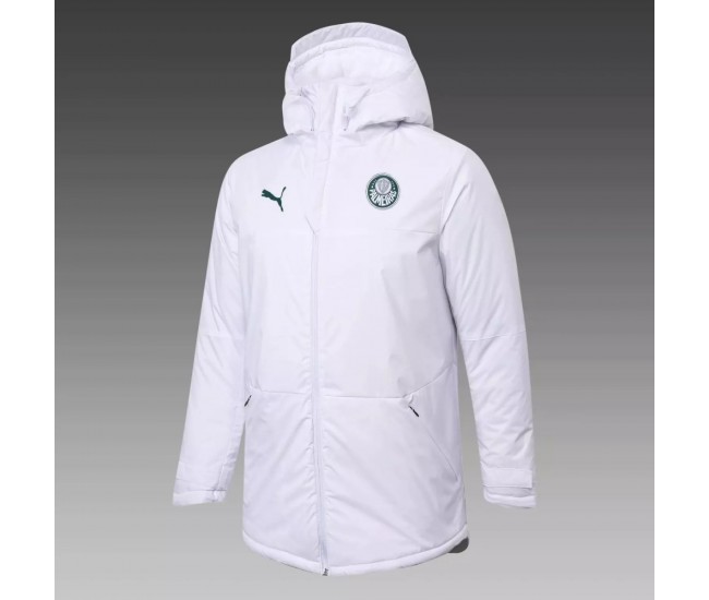 Palmeiras Training Winter Football Jacket White 2021