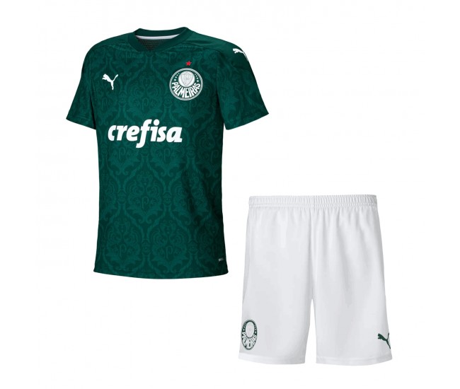 Puma Palmeiras Home 2020 Kit - Kids