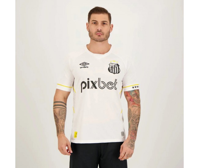 2023-24 Umbro Santos Mens Home Jersey