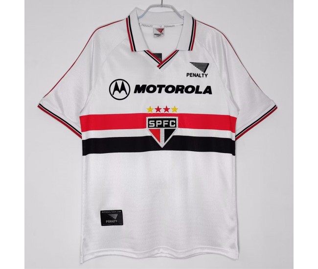  2000 Sao Paulo FC Home Retro Jersey
