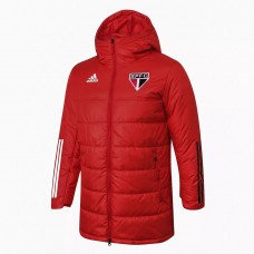 Adidas Sao Paulo Red Winter Football Jacket 2021