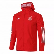 Ajax Weather Windrunner Football Jacket 2020 2021
