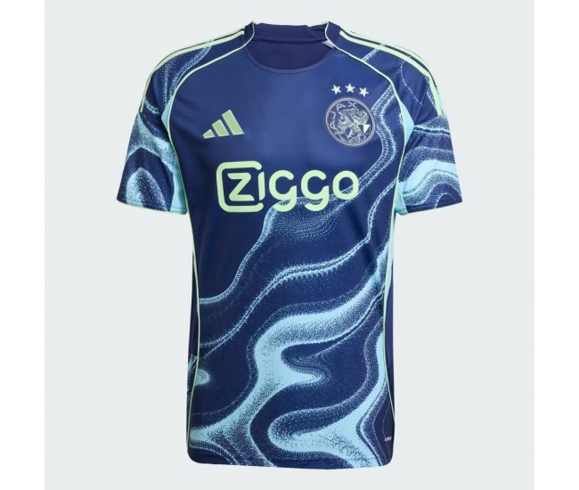25-26 Ajax Amsterdam Mens Away Soccer Jersey