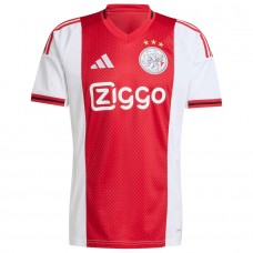 25-26 Ajax Mens Home Soccer Jersey 