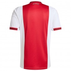 25-26 Ajax Mens Home Soccer Jersey 