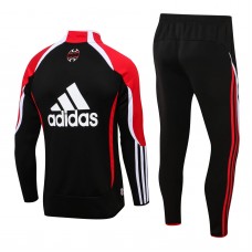 2021-22 Ajax Black Training Presentation Tracksuit