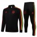 2021-22 Ajax Amsterdam Black Training Presentation Football Tracksuit