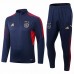 2022-23 Ajax Amsterdam Navy Training Technical Soccer Tracksuit