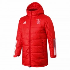 Ajax Red Winter Football Jacket 2021