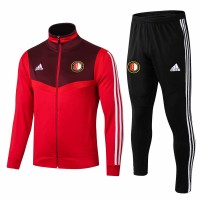 Feyenoord Soccer Training Presentation Tracksuit Red 2019-20