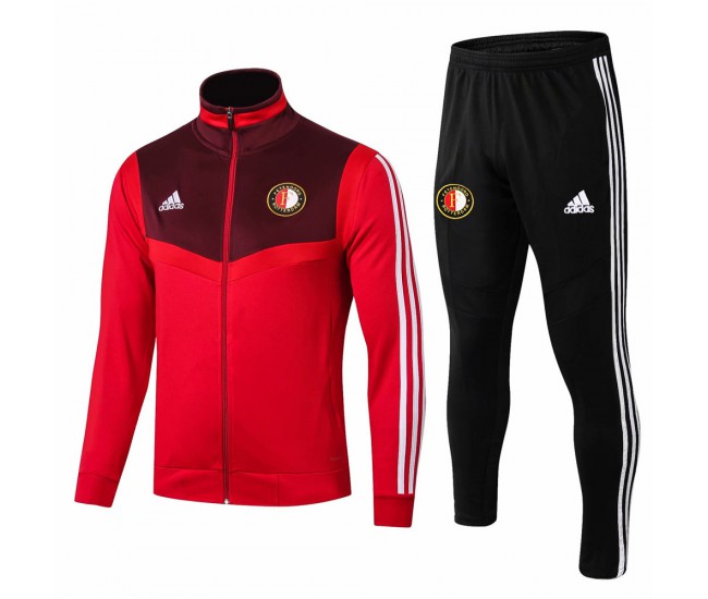 Feyenoord Soccer Training Presentation Tracksuit Red 2019-20