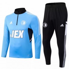 2022-23 Feyenoord Blue Training Technical Soccer Tracksuit