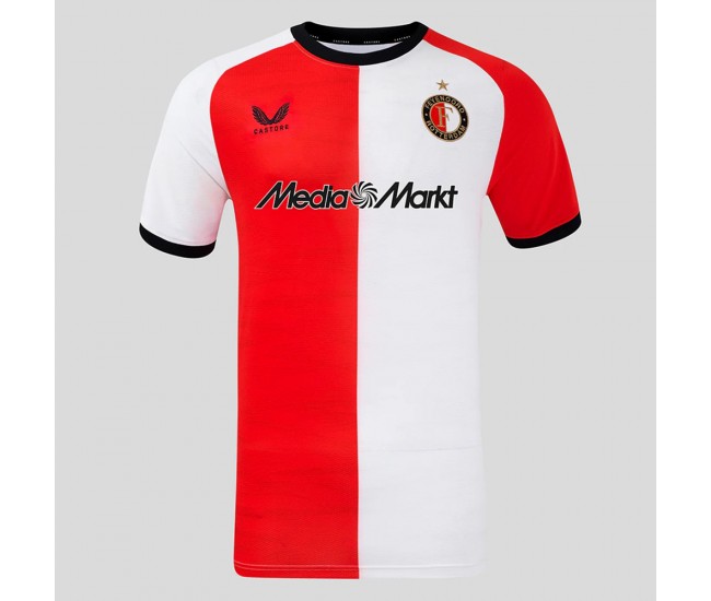 24-25 Feyenoord Mens Home Soccer Jersey 