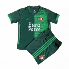 Feyenoord Rotterdam Away Football Kit Kids 2021 2022
