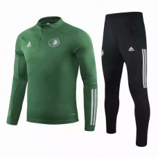 Feyenoord Training Football Tracksuit Green 2021