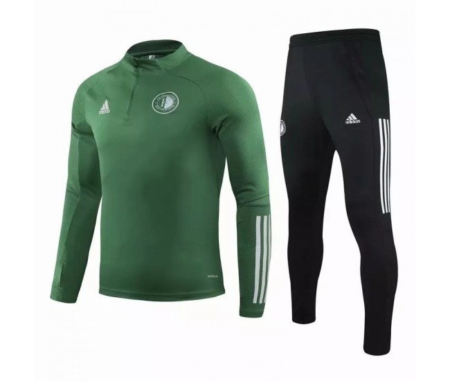 Feyenoord Training Football Tracksuit Green 2021