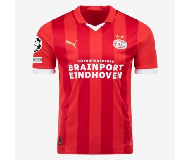 23-24 PSV Eindhoven Mens Home Jersey