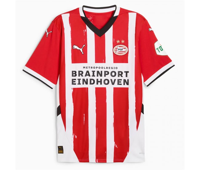 24-25 PSV Eindhoven Mens Home Soccer Jersey
