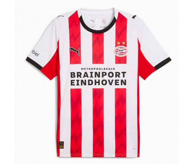 25-26 PSV Eindhoven Mens Home Soccer Jersey