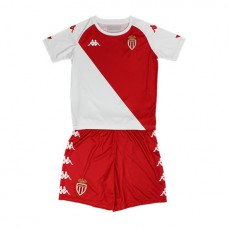 AS Monaco 2020 2021 Home Kids Football Kit