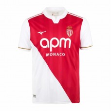 25-26 As Monaco Mens Home Soccer Jersey