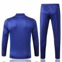 Olympique Lyonnais Blue Soccer Tracksuit 2019 2020