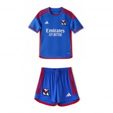2023-24 Olympique Lyonnais Kids Away Kit 2023-24 Olympique Lyonnais Kids Away Kit