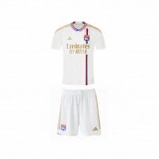 2023-24 Olympique Lyonnais Kids Home Kit