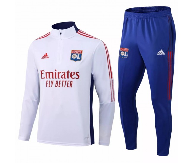 2021 Olympique Lyonnais Technical Soccer Tracksuit