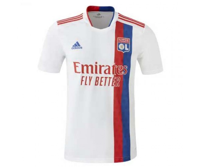 2021-22 Olympique Lyonnais Home Jersey