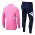 2022-23 Olympique Lyonnais Pink Training Technical Soccer Tracksuit