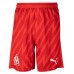 2023-24 Olympique de Marseille Men's Red Goalkeeper Shorts