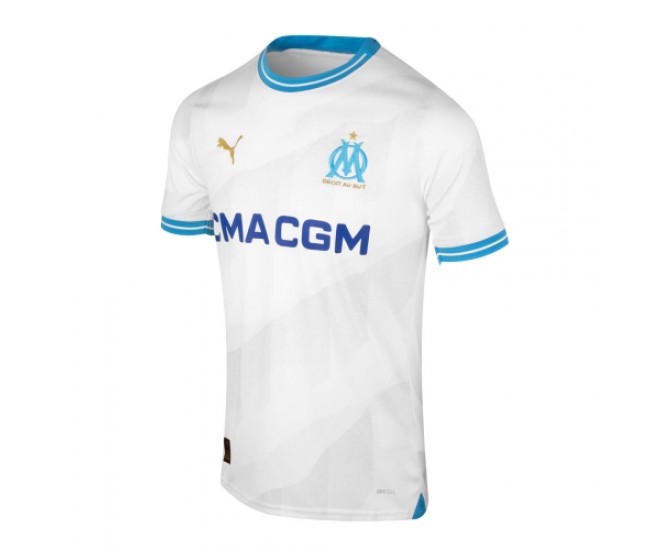 2023-24 Olympique de Marseille Men's Home Jersey