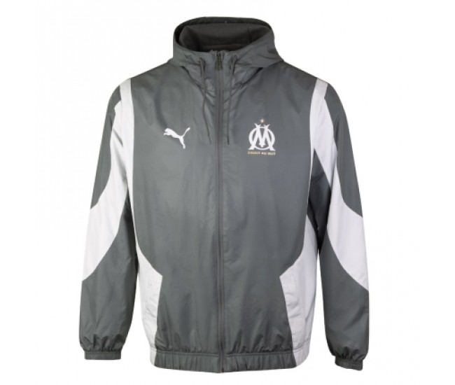 2023-24 Olympique de Marseille Men's Pre Match Jacket