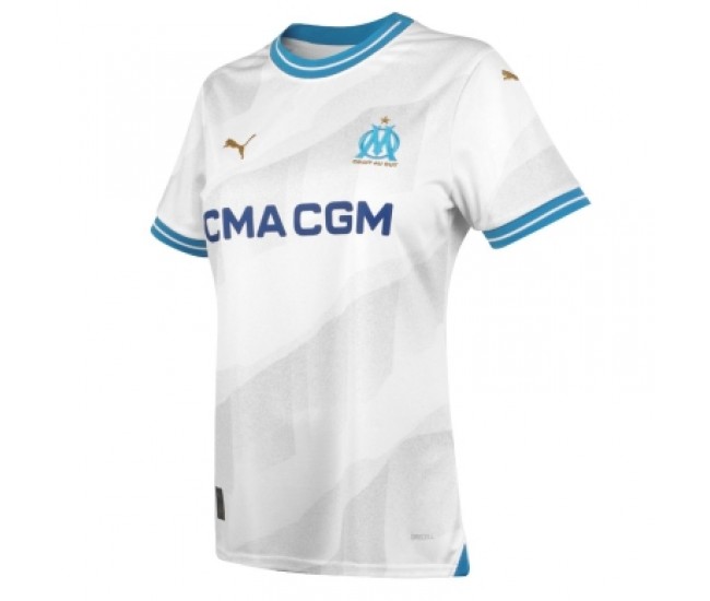 2023-24 Olympique de Marseille Women's Home Jersey