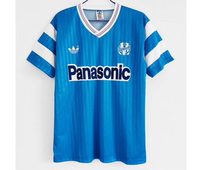 1990 Olympique Marseille Away Retro Jersey 